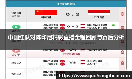 中国红队对阵印尼精彩直播全程回顾与赛后分析